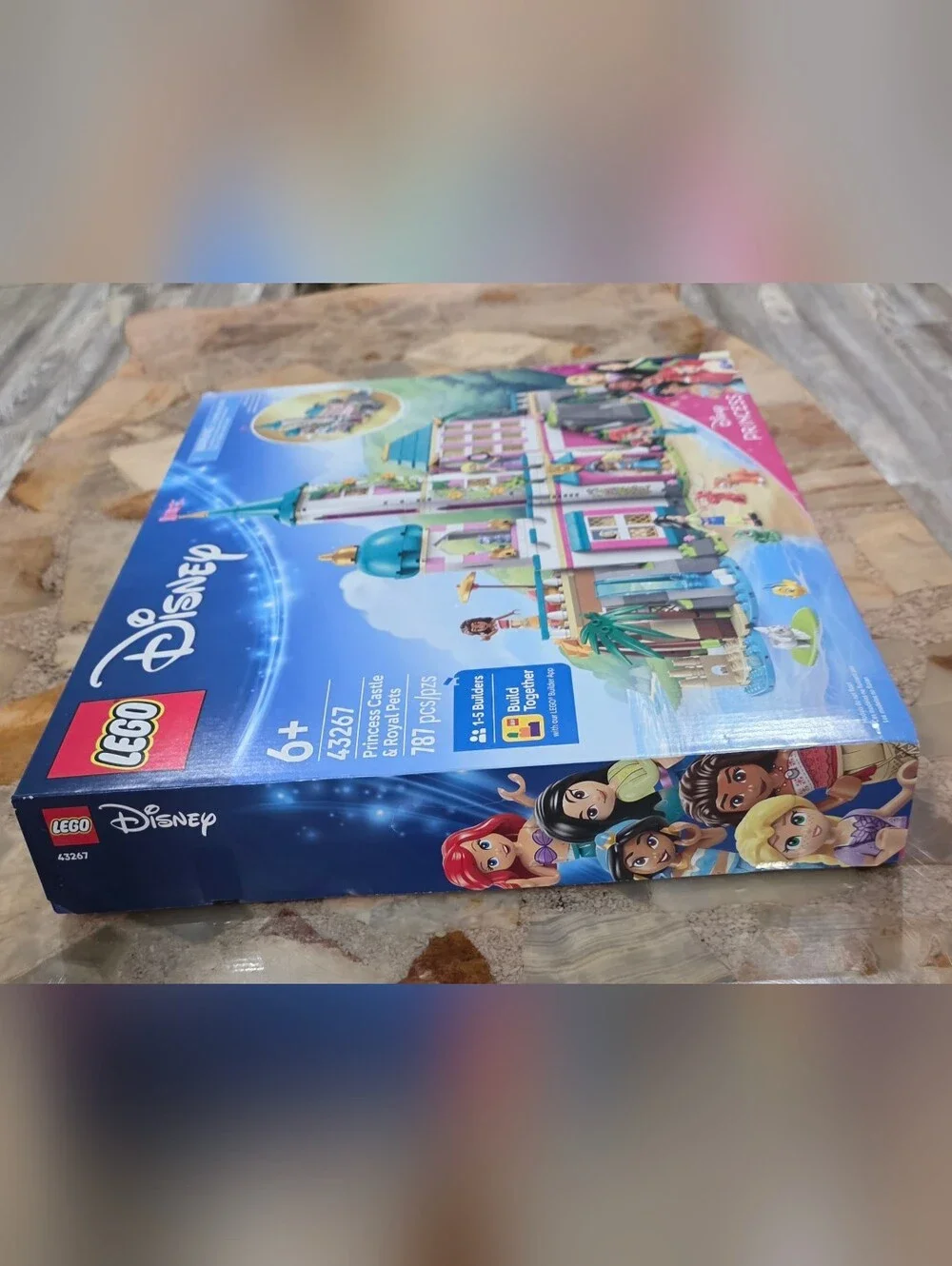 LEGO Disney Princess Castle & Royal Pets 43267 Toy Building Set 787 pcs NEW